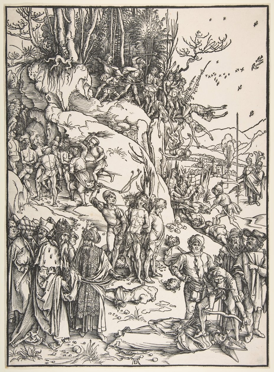 Le Martyre des Dix Mille - Albrecht Dürer