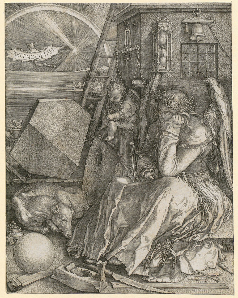 Melencolia I.... - Albrecht Dürer