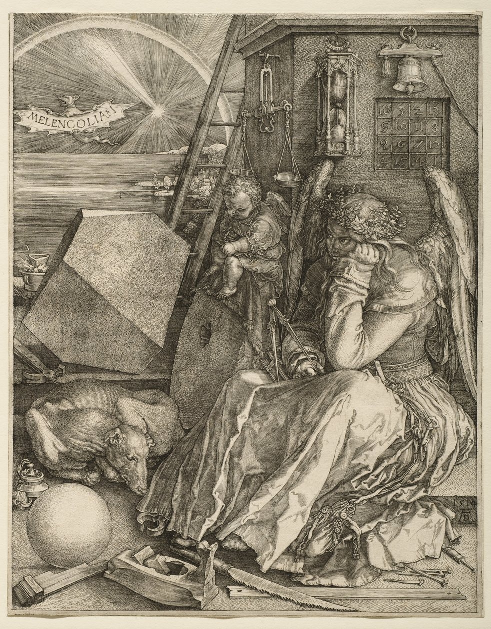 Melencolia I, 1514 - Albrecht Dürer