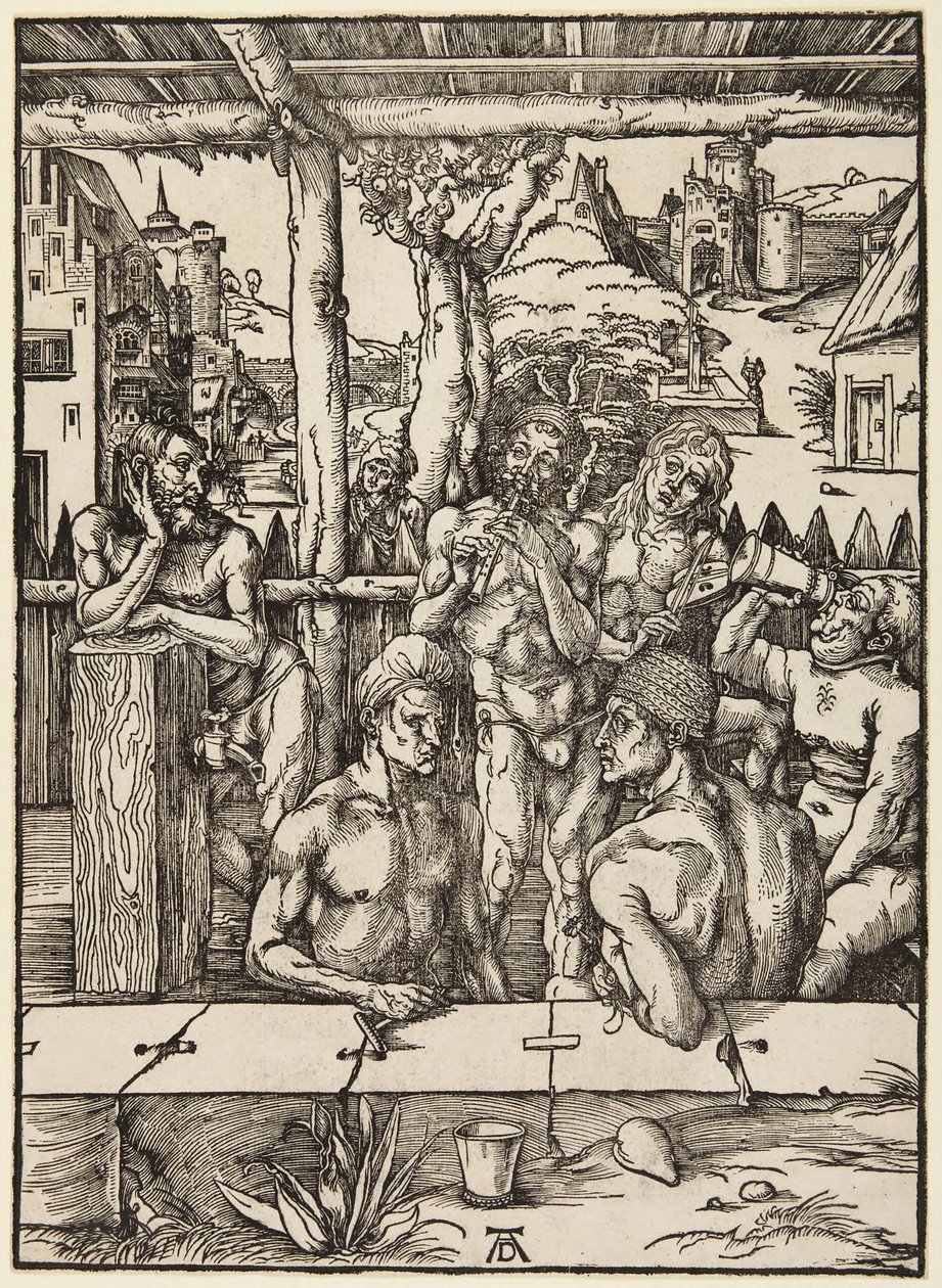Bain des hommes - Albrecht Dürer