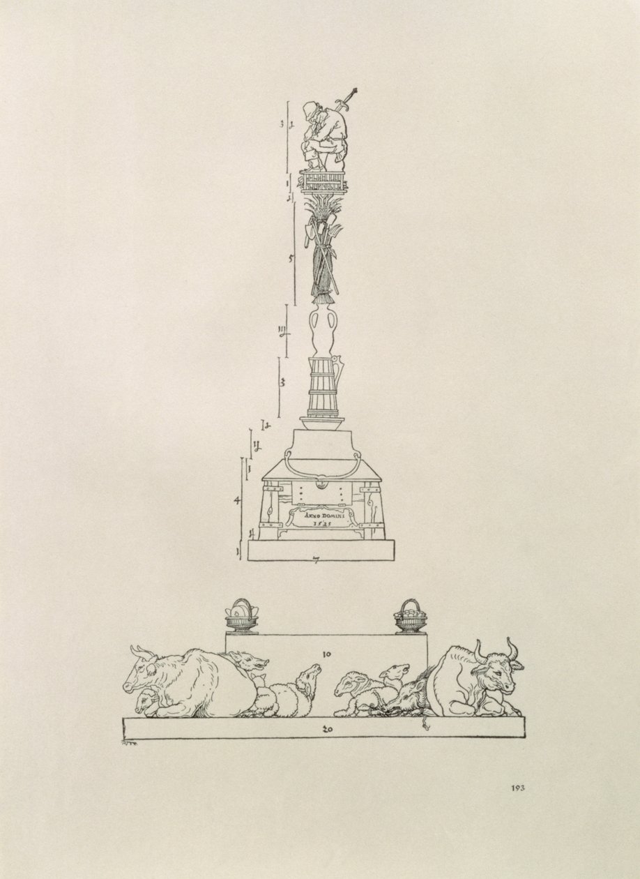 Monument commémorant la victoire sur les paysans, du 