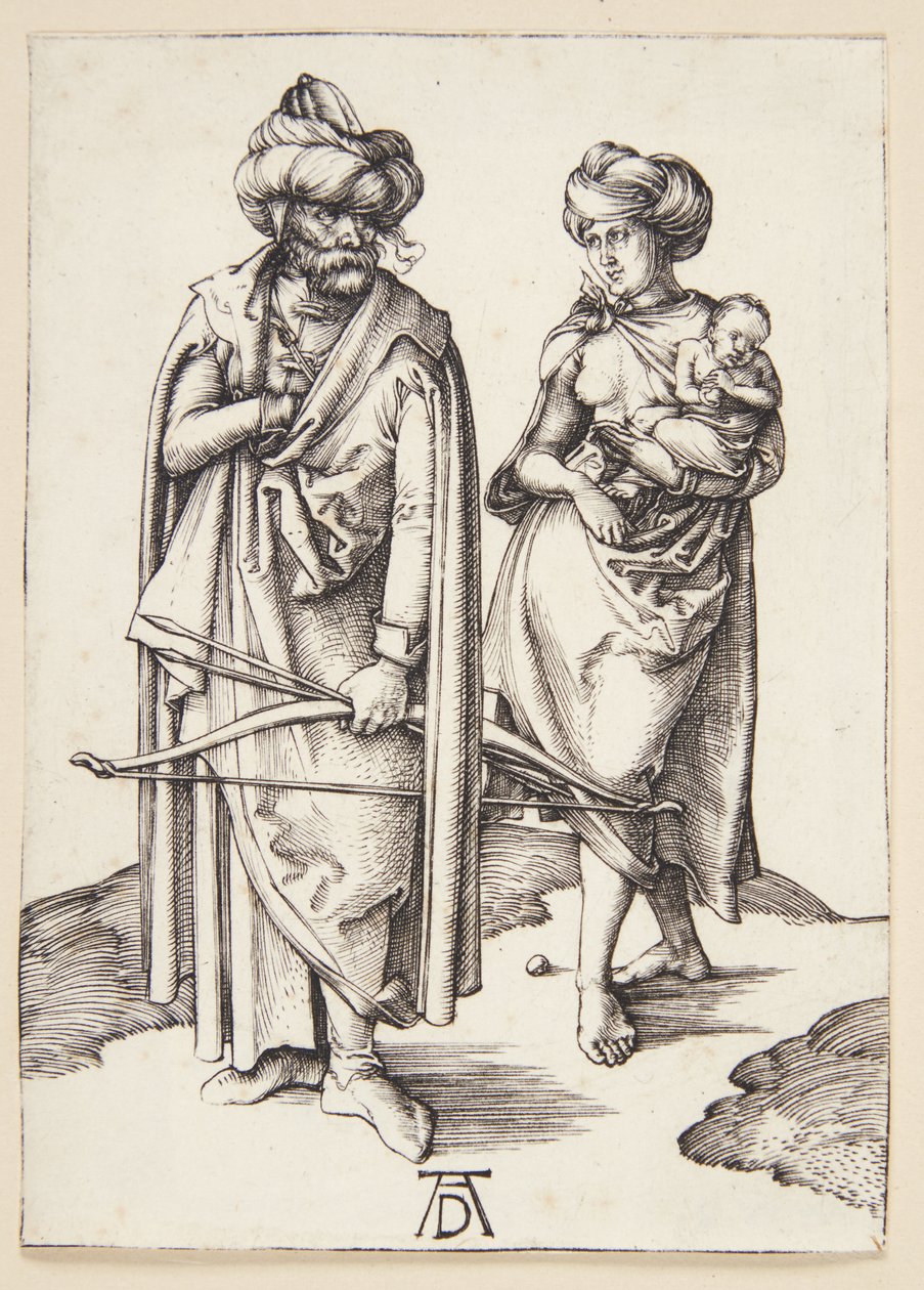 Famille orientale - Albrecht Dürer