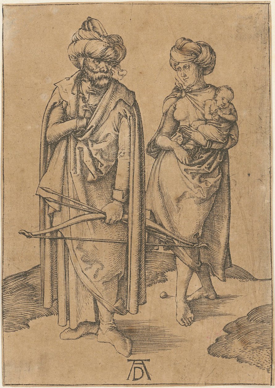 Orientale et sa femme - Albrecht Dürer