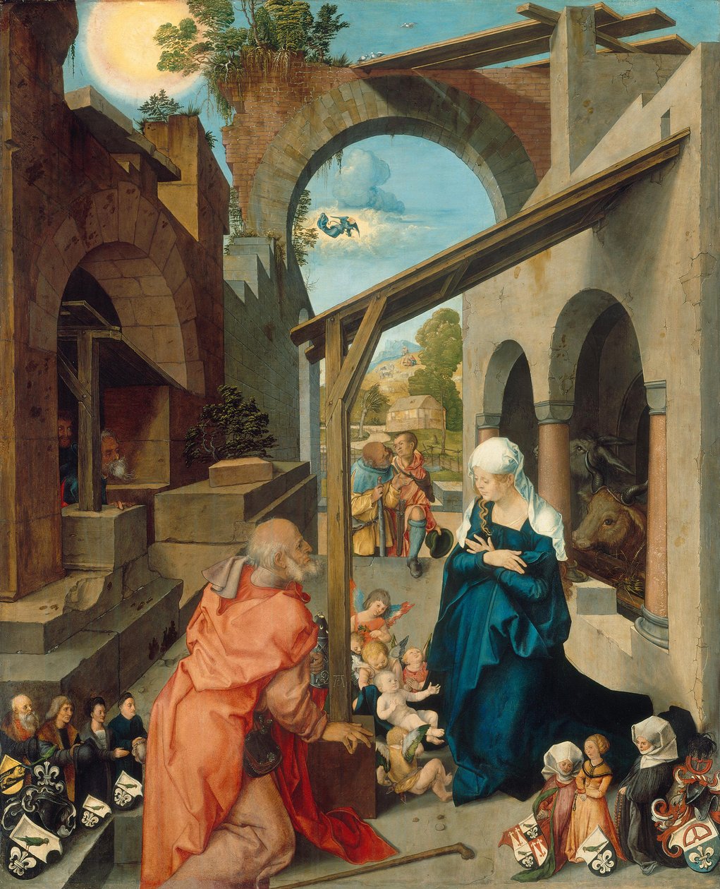 Autel de Paumgartner : la Nativité - Albrecht Dürer
