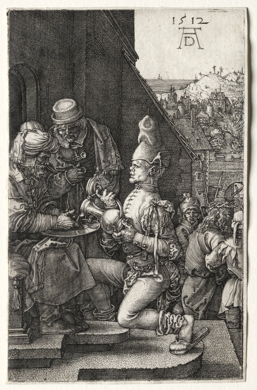 Pilate se lavant les mains, 1512 - Albrecht Dürer