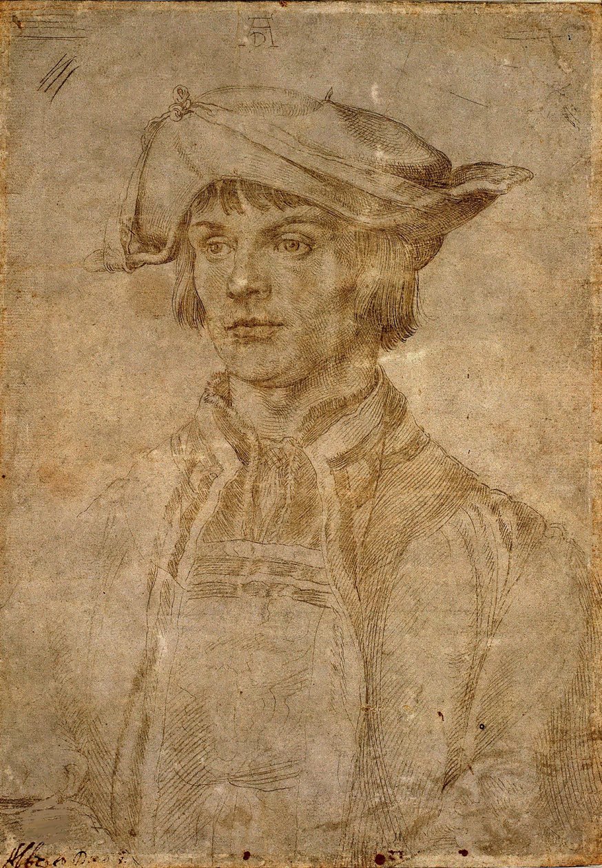 Portrait de Lucas van Leyden, 1521 - Albrecht Dürer