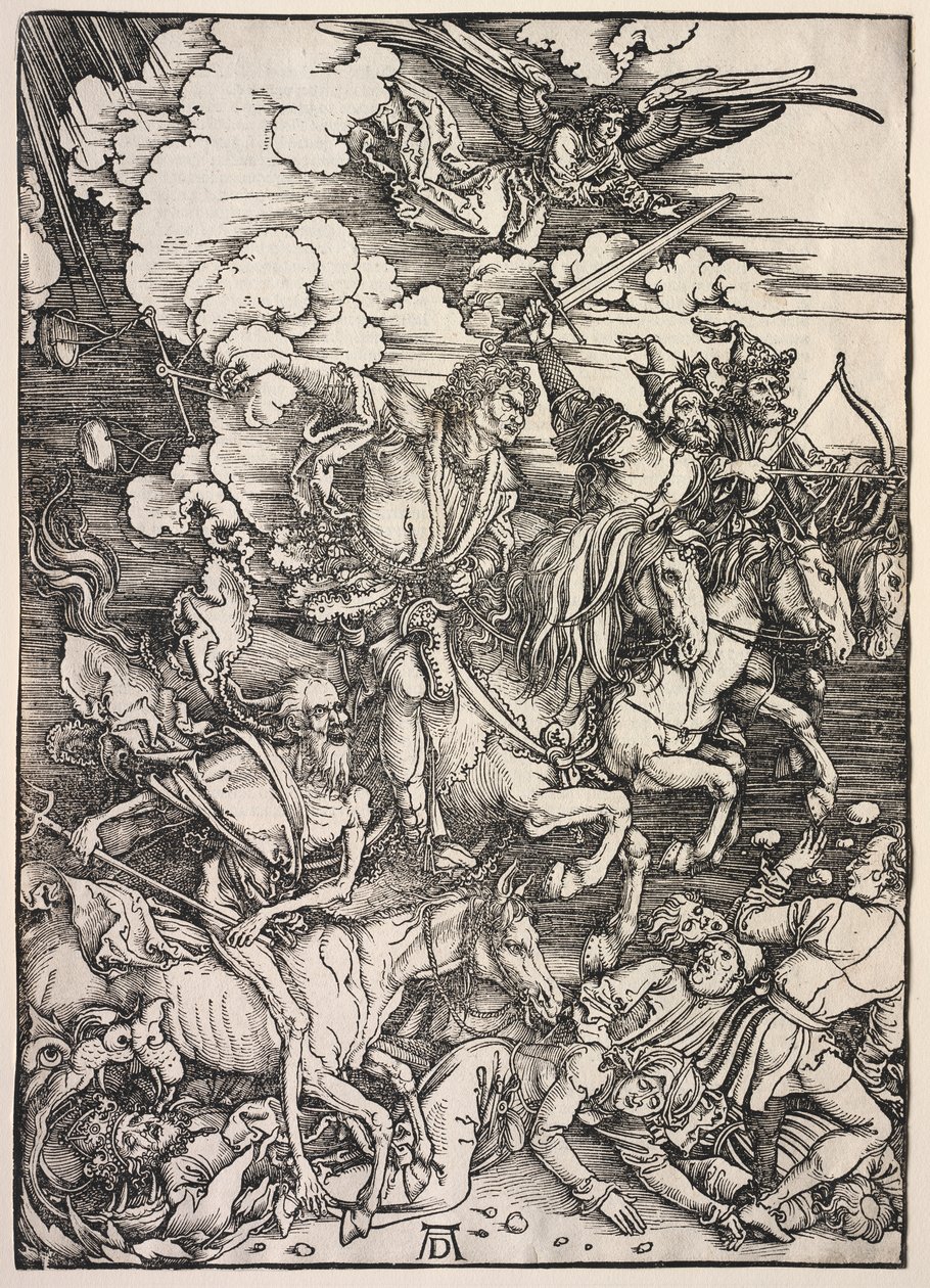Révélation de Saint Jean : Les quatre cavaliers - Albrecht Dürer