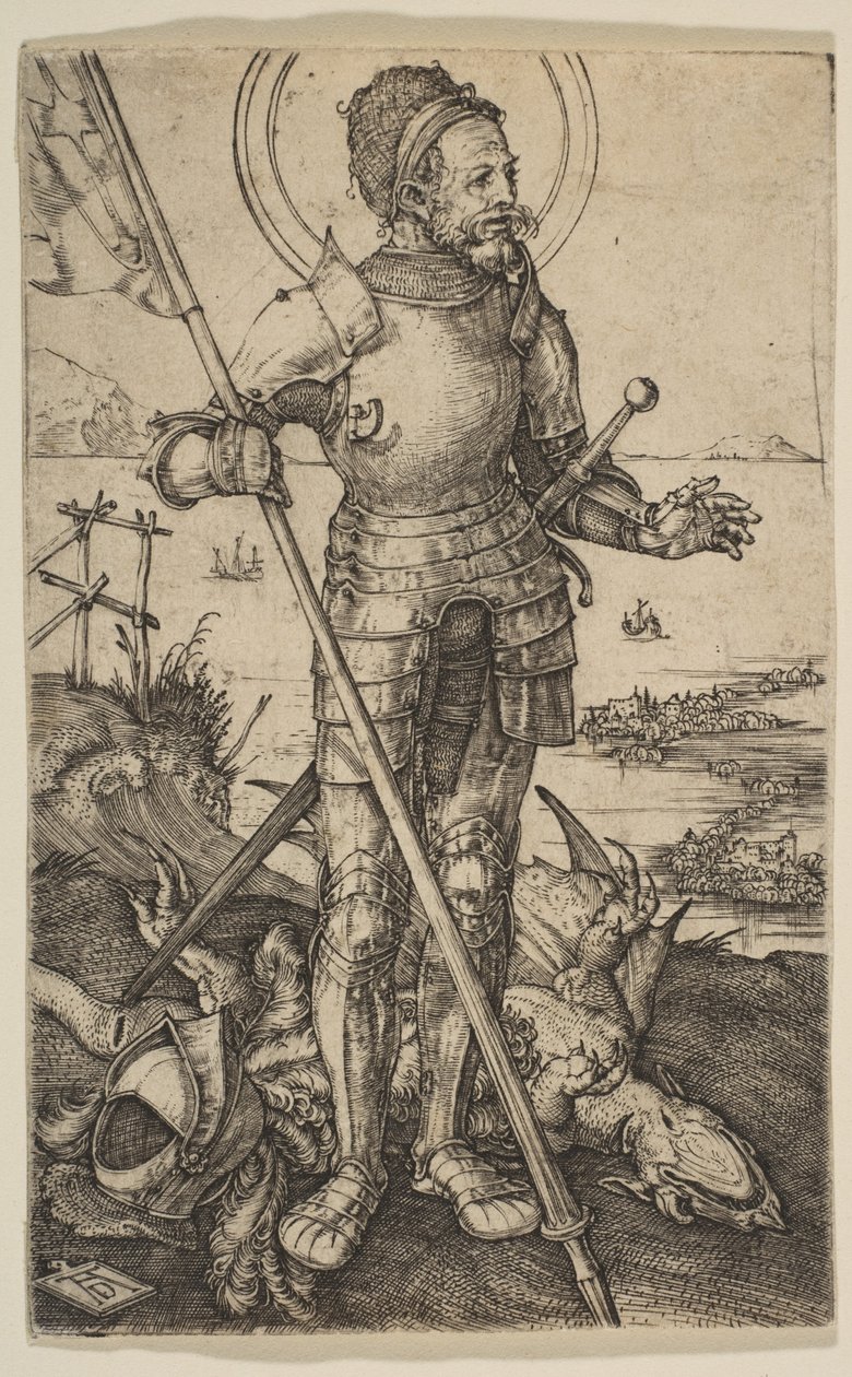 Saint Georges debout - Albrecht Dürer