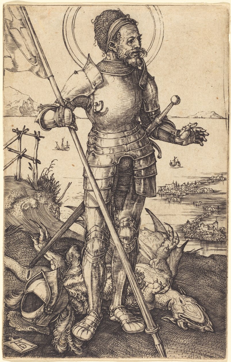 Saint Georges debout - Albrecht Dürer