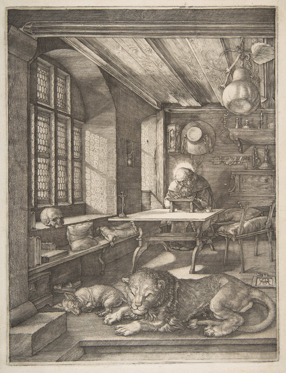 Saint Jérôme dans son cabinet de travail - Albrecht Dürer