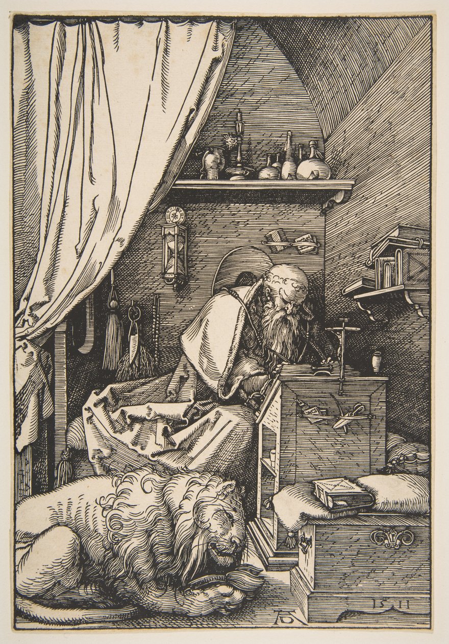 Saint Jérôme dans son cabinet de travail - Albrecht Dürer