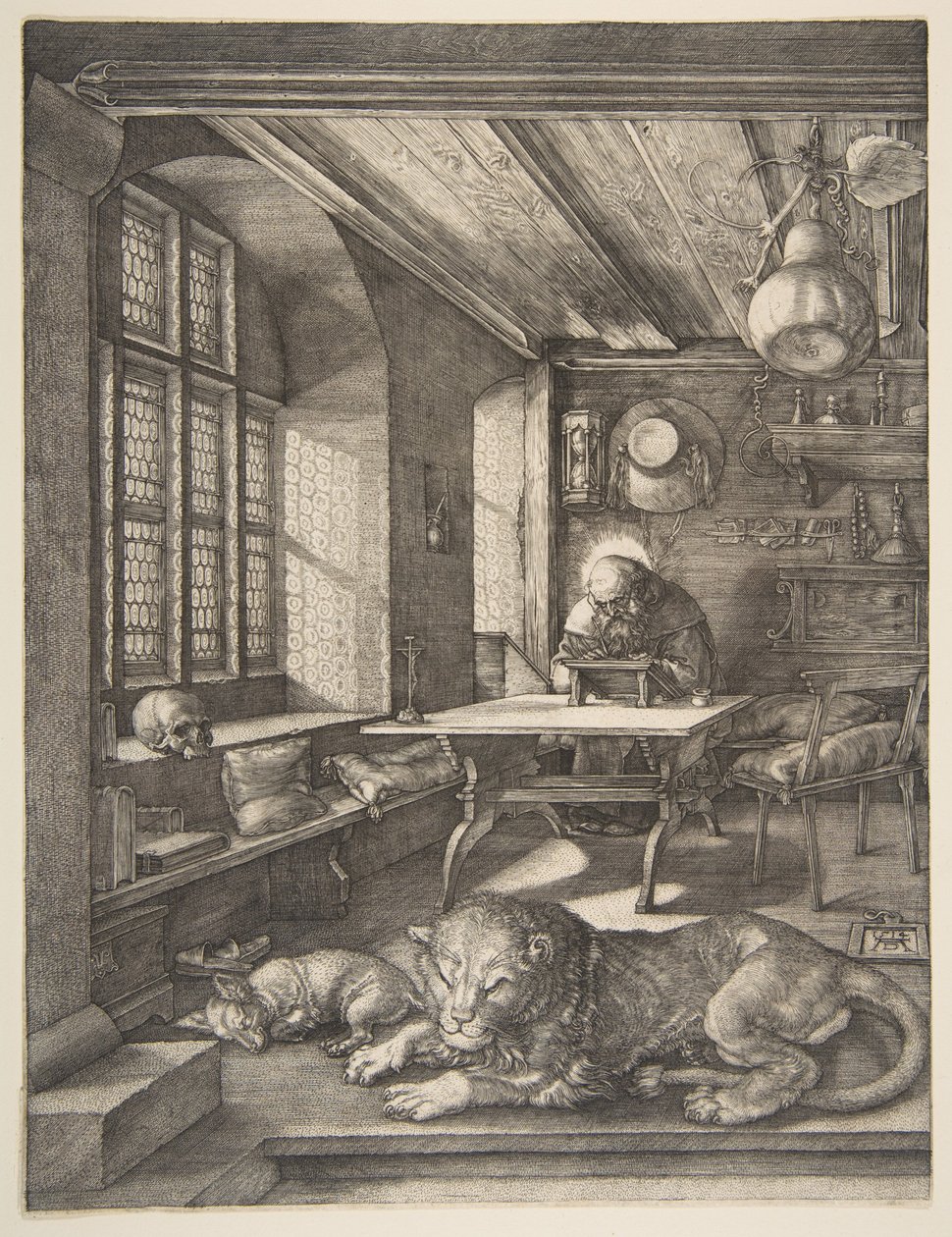 Saint Jérôme dans son étude - Albrecht Dürer