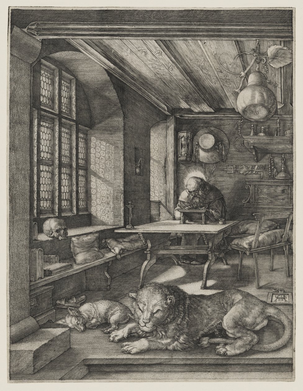 Saint Jérôme dans son étude - Albrecht Dürer