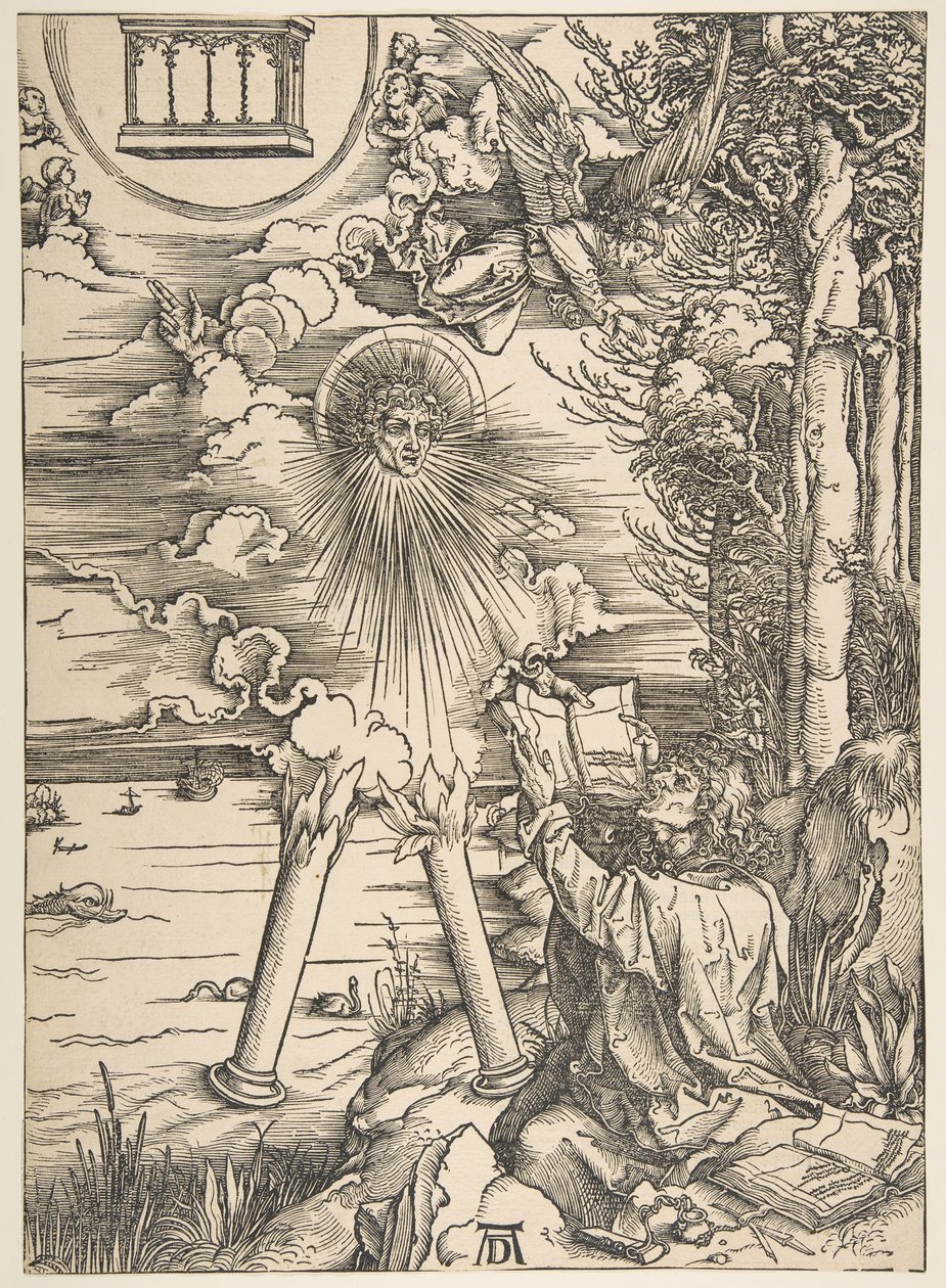 Saint Jean avalant le livre, de L