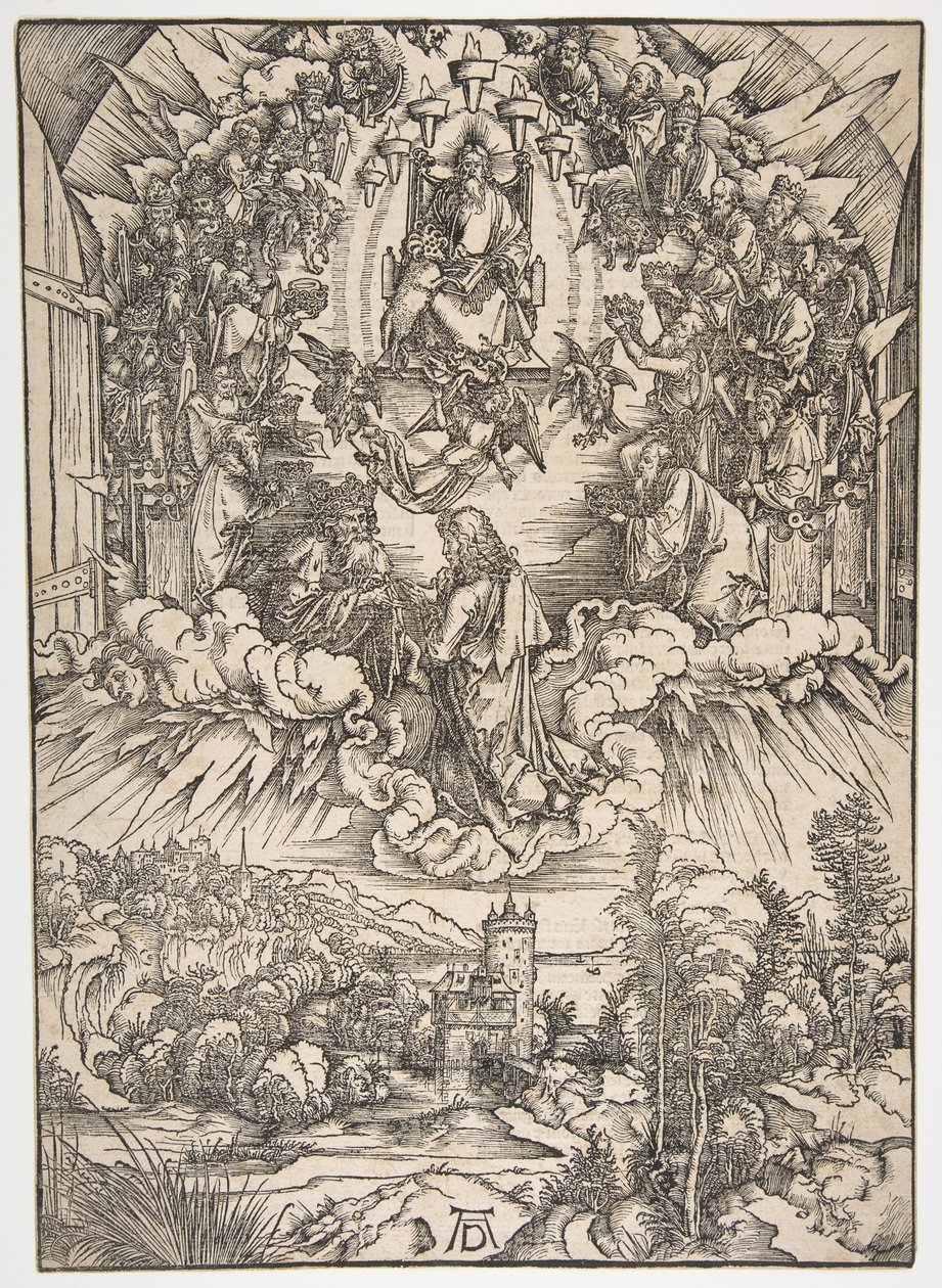 Saint Jean devant Dieu et les Anciens, de L
