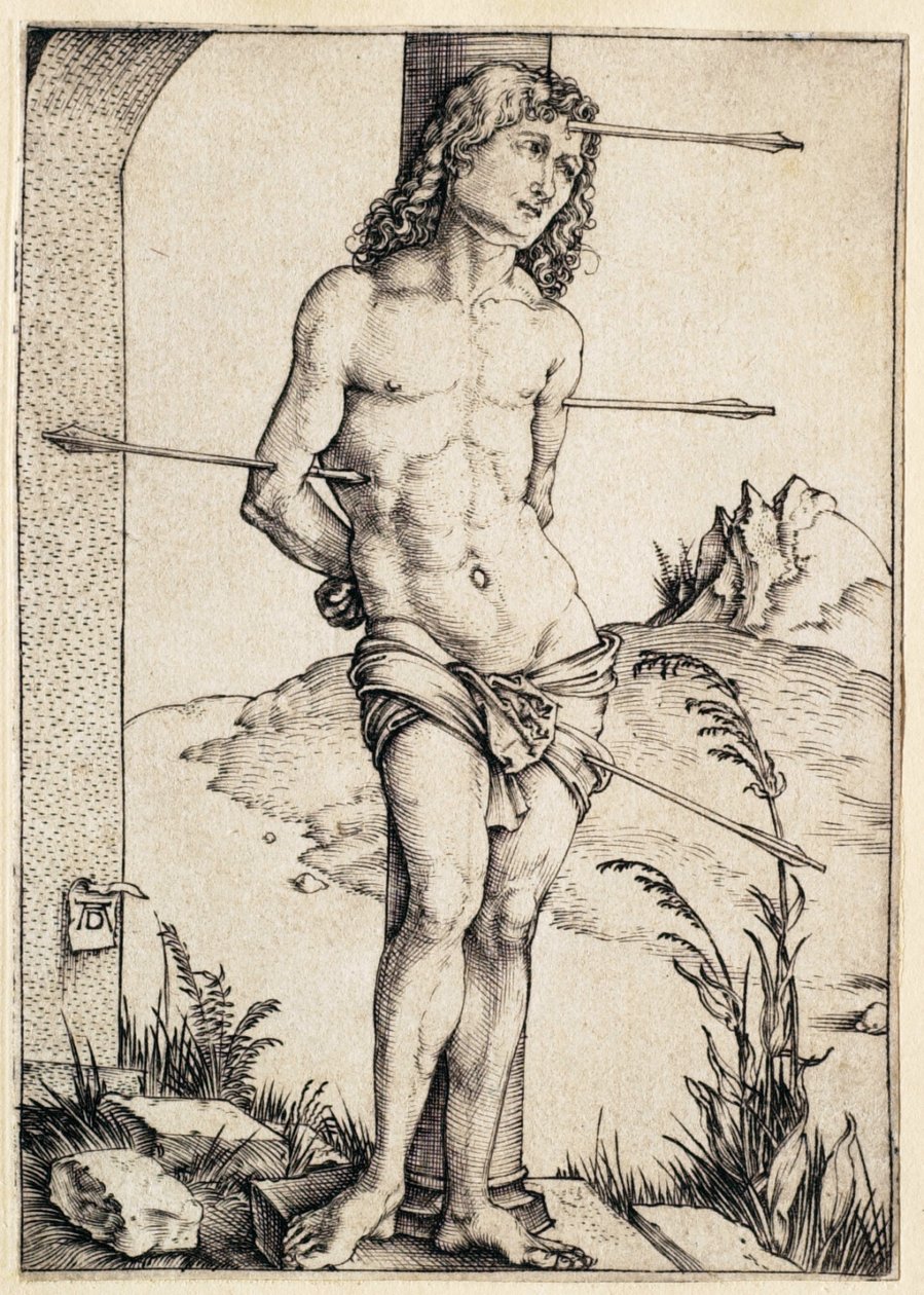 Saint Sébastien lié à la colonne - Albrecht Dürer