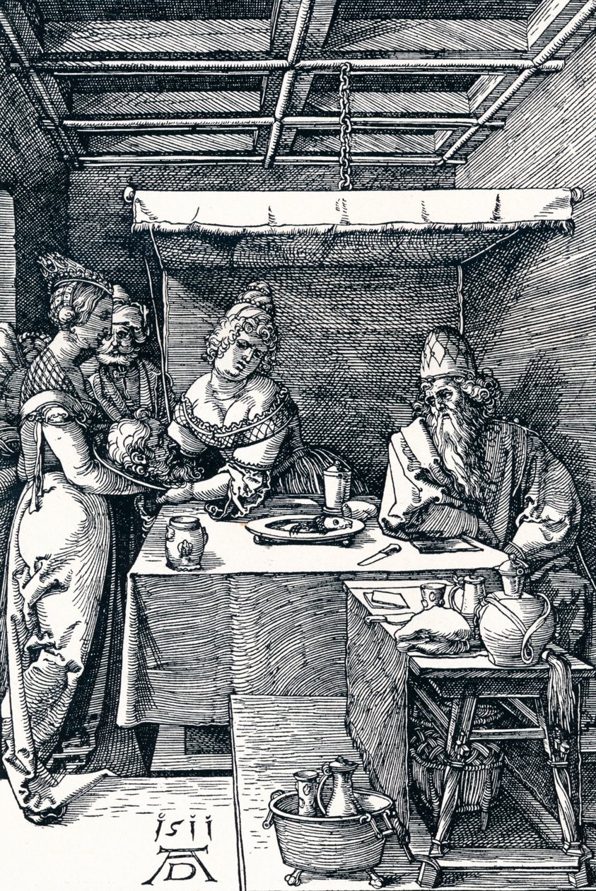 Salomé présentant la tête de Saint Jean-Baptiste à Hérodiade, 1511 1906 - Albrecht Dürer