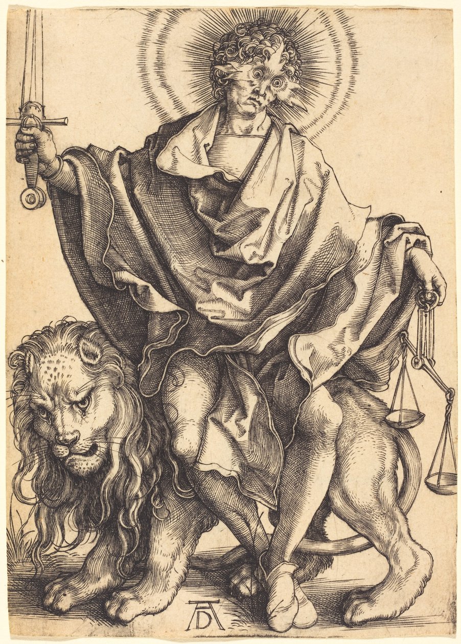Sol Iustitiae (« Soleil de justice ») - Albrecht Dürer