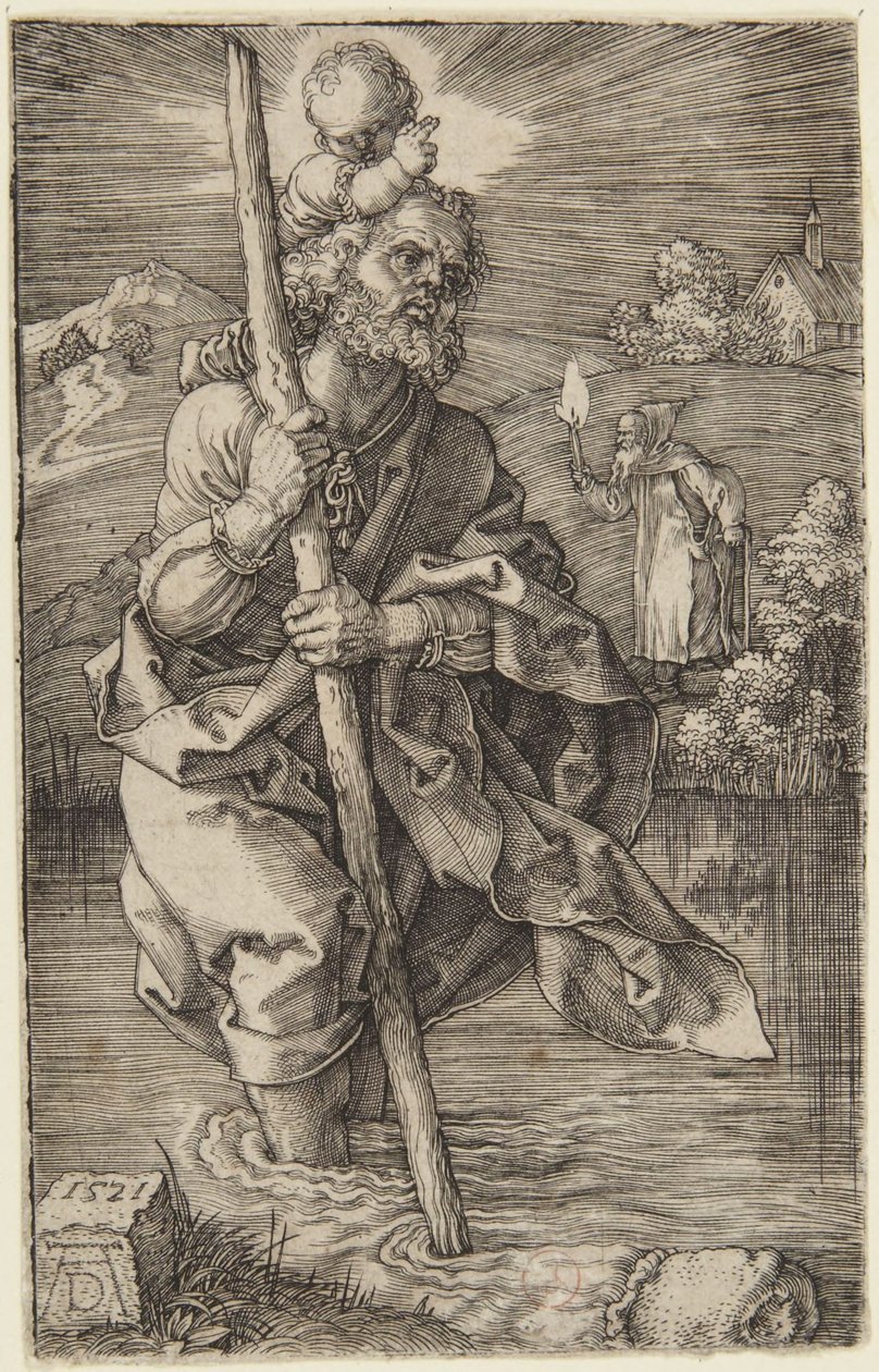 Saint Christophe - Albrecht Dürer