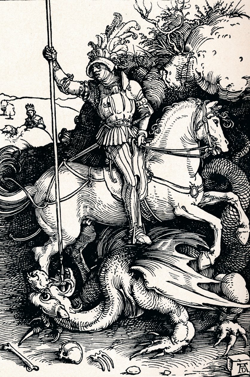 Saint Georges et le Dragon, 1505 1906 - Albrecht Dürer