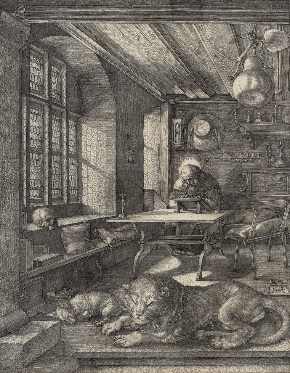 Saint Jérôme dans son étude - Albrecht Dürer