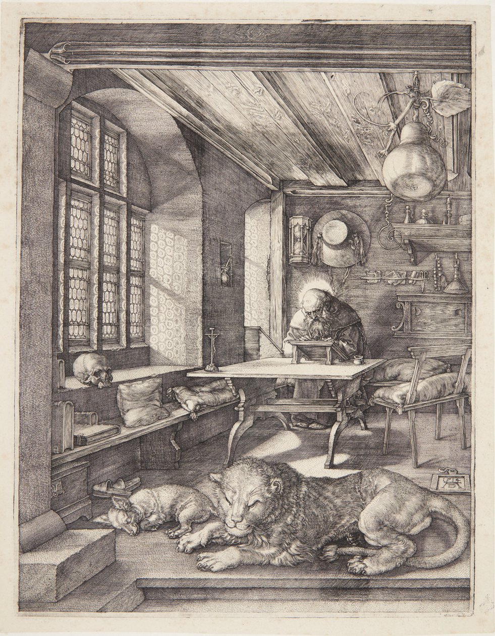 Saint Jérôme dans son étude - Albrecht Dürer
