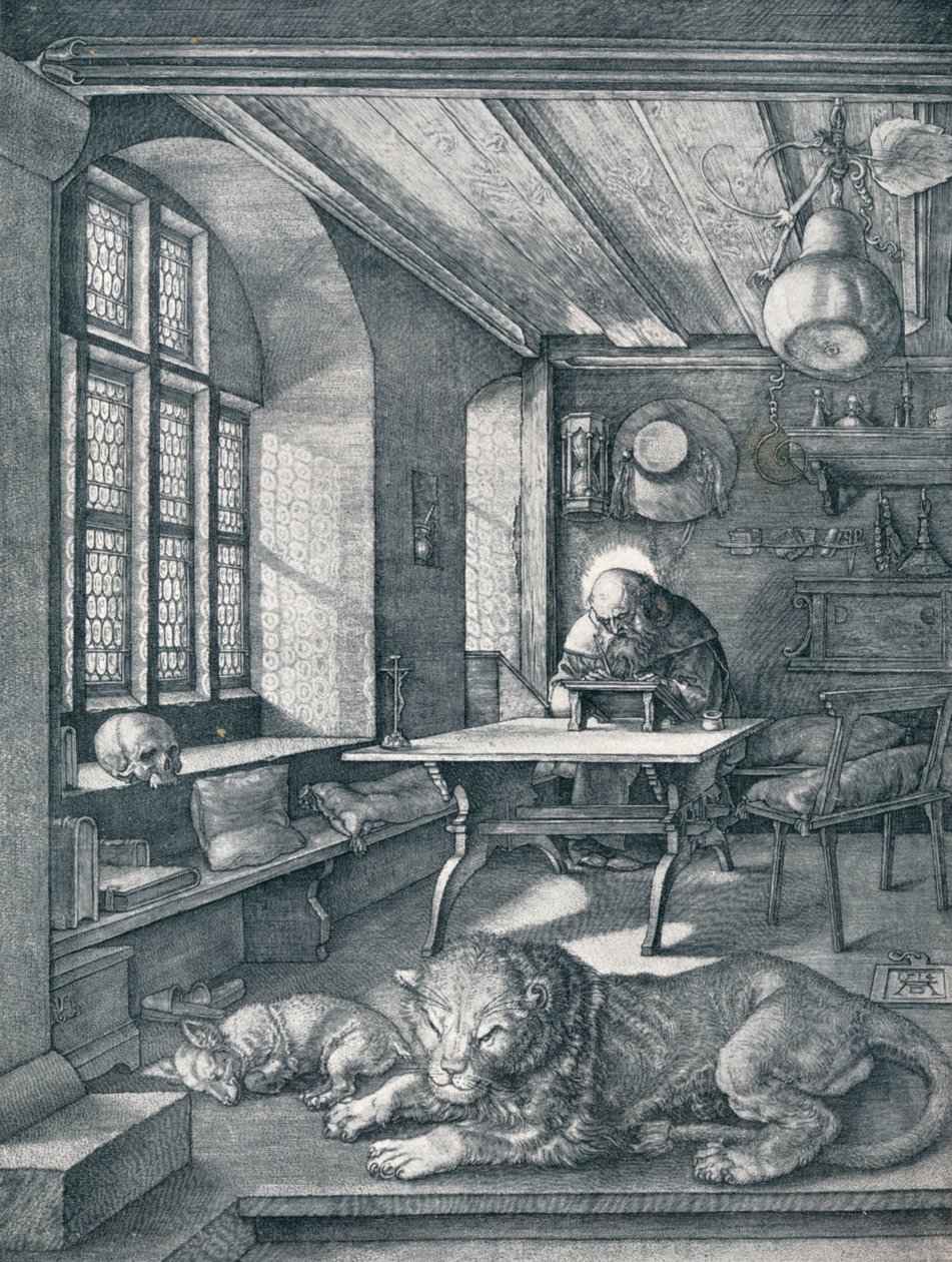 Saint Jérôme dans son étude, 1514 - Albrecht Dürer