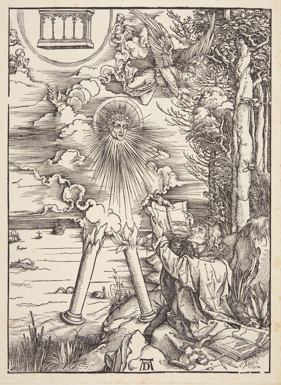 Saint Jean dévorant le livre - Albrecht Dürer