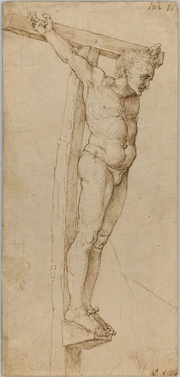 Étude du bon larron - Albrecht Dürer