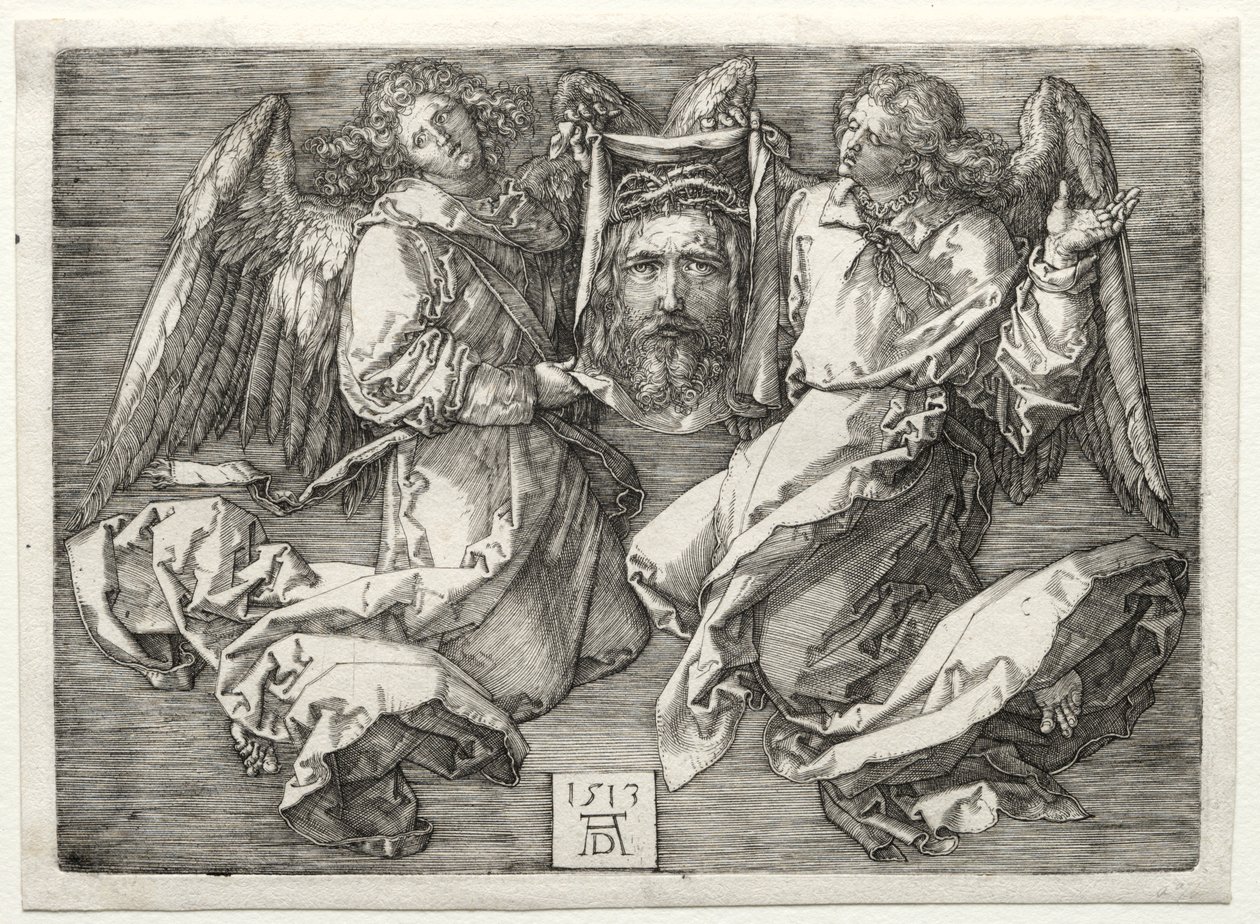 Le Suaire montré par deux anges - Albrecht Dürer