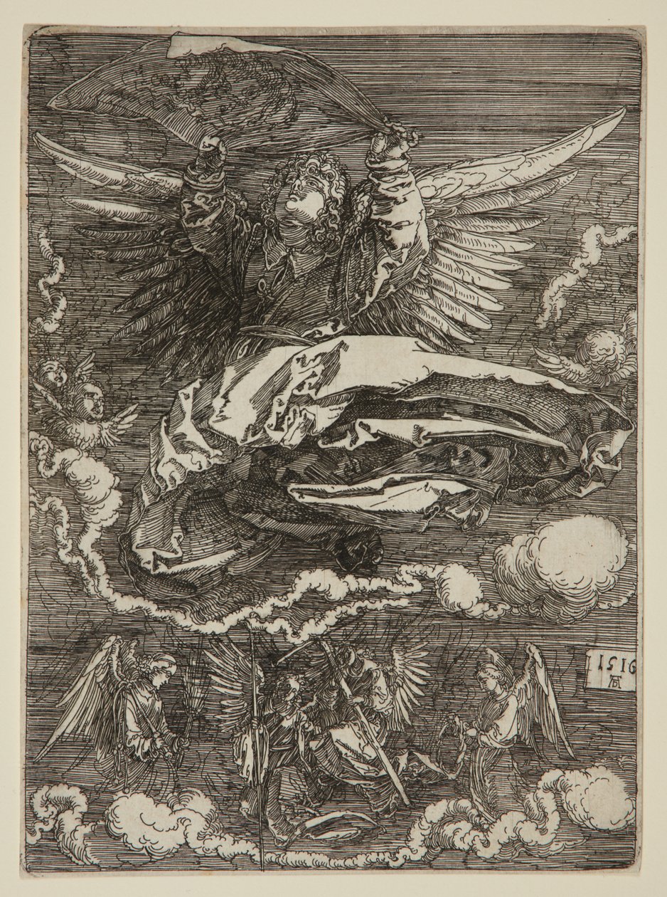 Le sudarium déployé par un ange - Albrecht Dürer