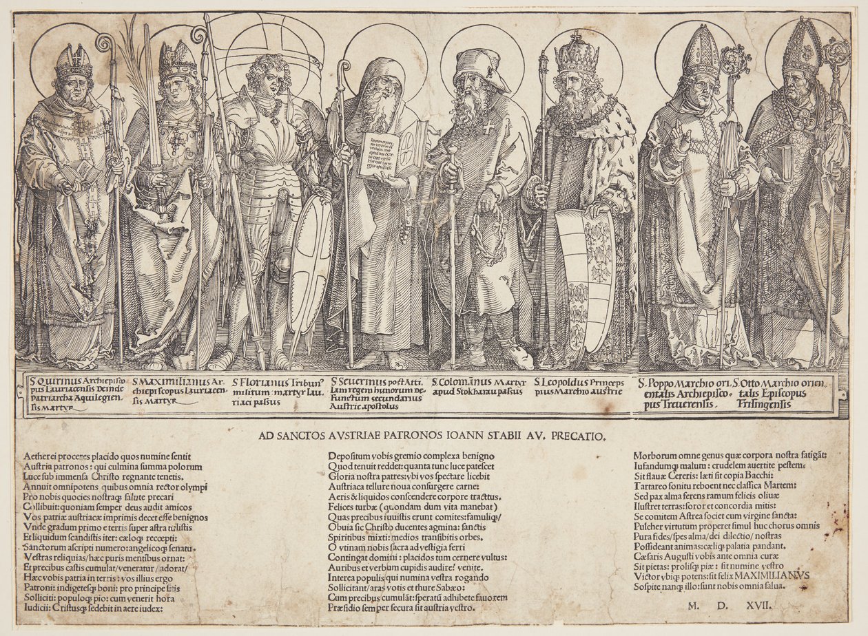 Les saints autrichiens - Albrecht Dürer
