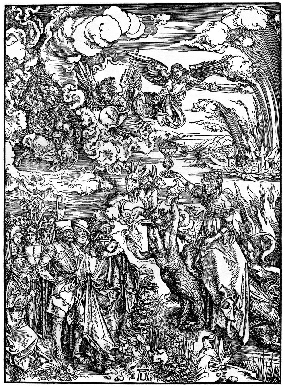 La prostituée babylonienne, 1498 - Albrecht Dürer