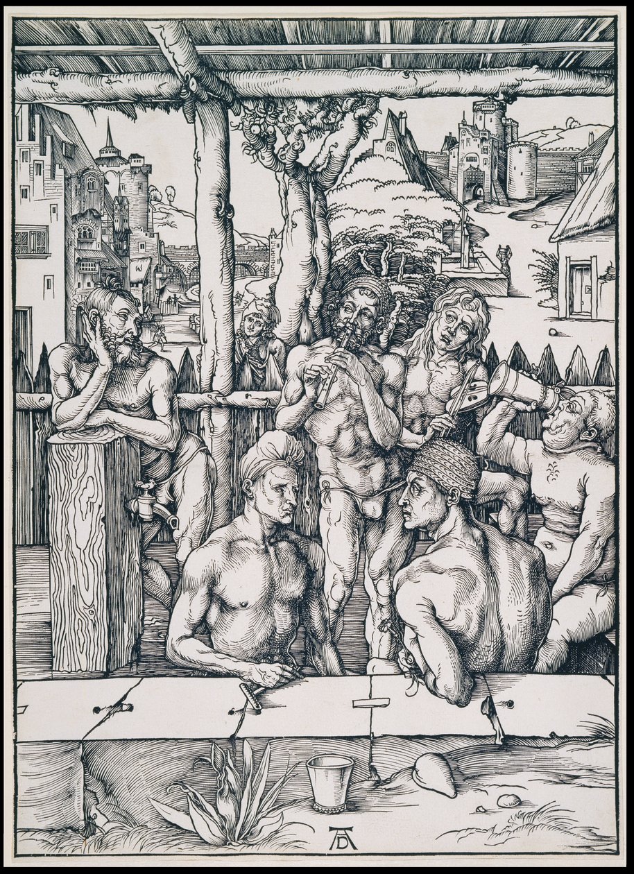Les bains publics - Albrecht Dürer