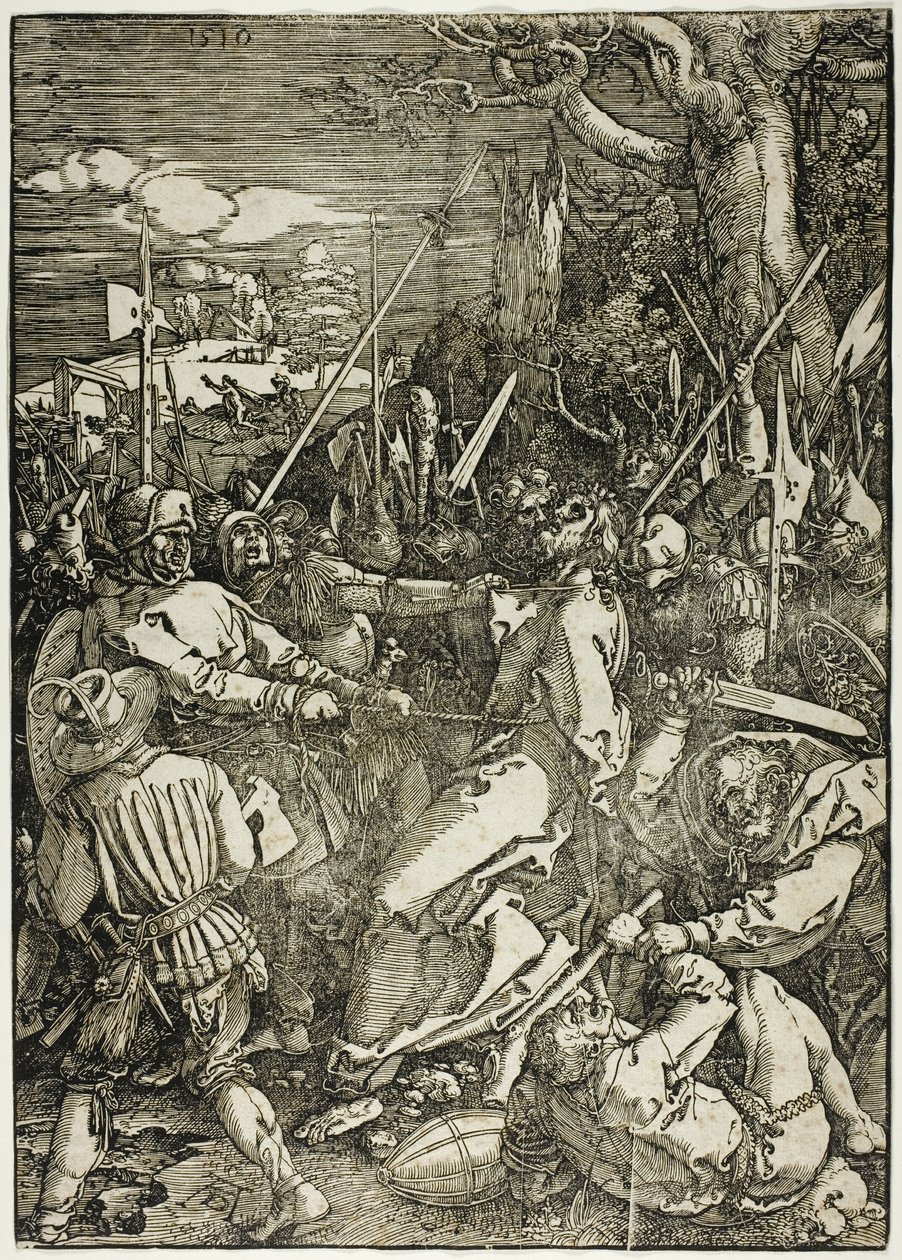 La trahison du Christ, de La Grande Passion - Albrecht Dürer