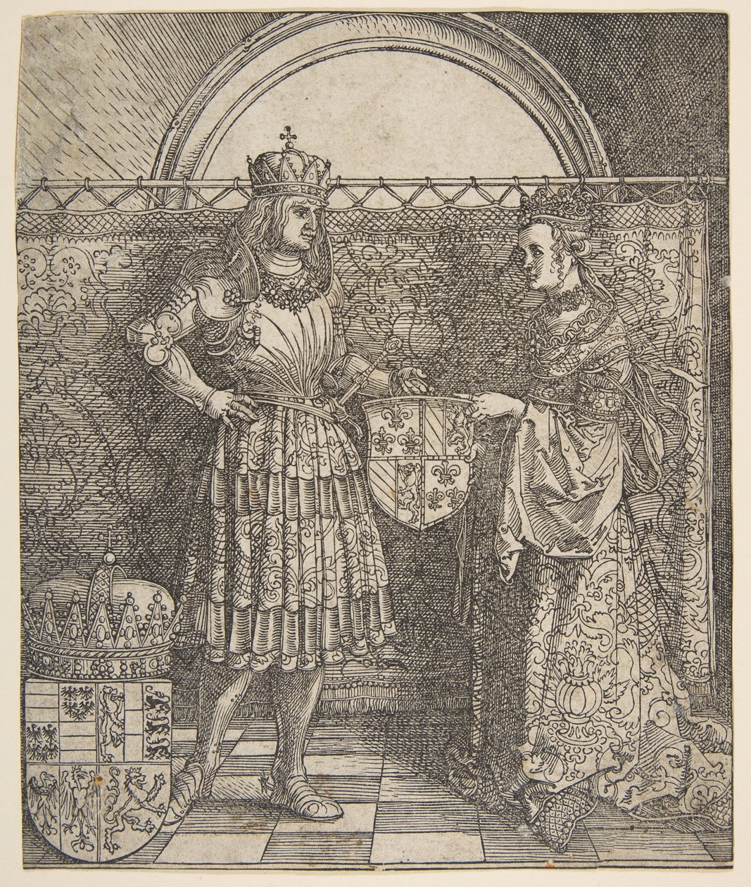 Les fiançailles de Marie de Bourgogne de l