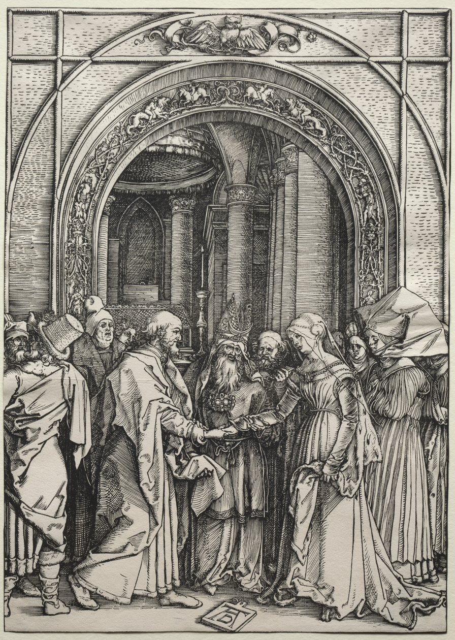 Les Fiançailles de la Vierge - Albrecht Dürer