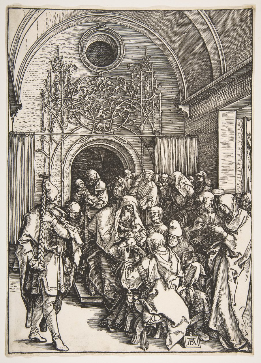 La circoncision, tirée de « La Vie de la Vierge » - Albrecht Dürer