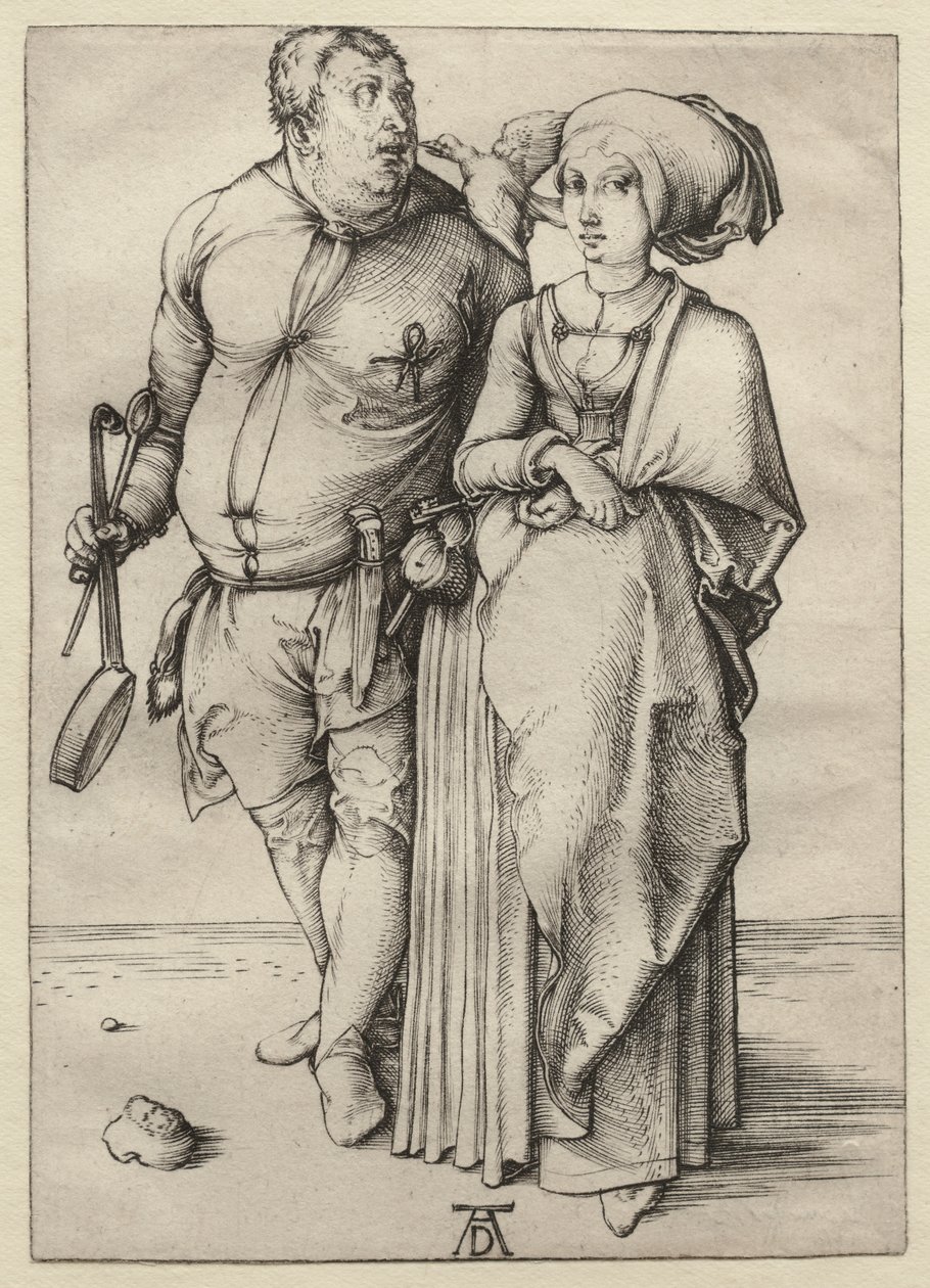 Le cuisinier et sa femme - Albrecht Dürer