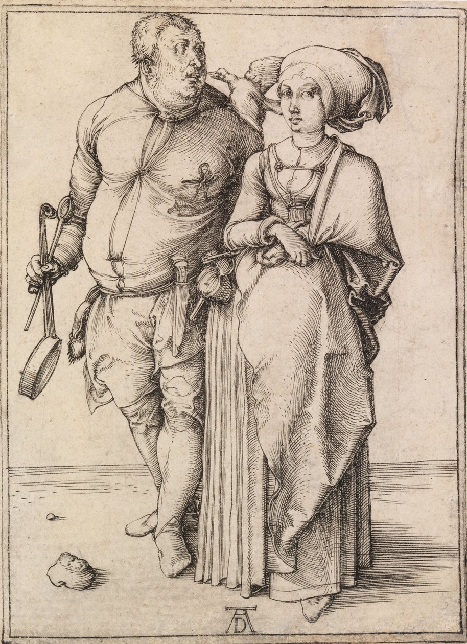 Le cuisinier et sa femme - Albrecht Dürer