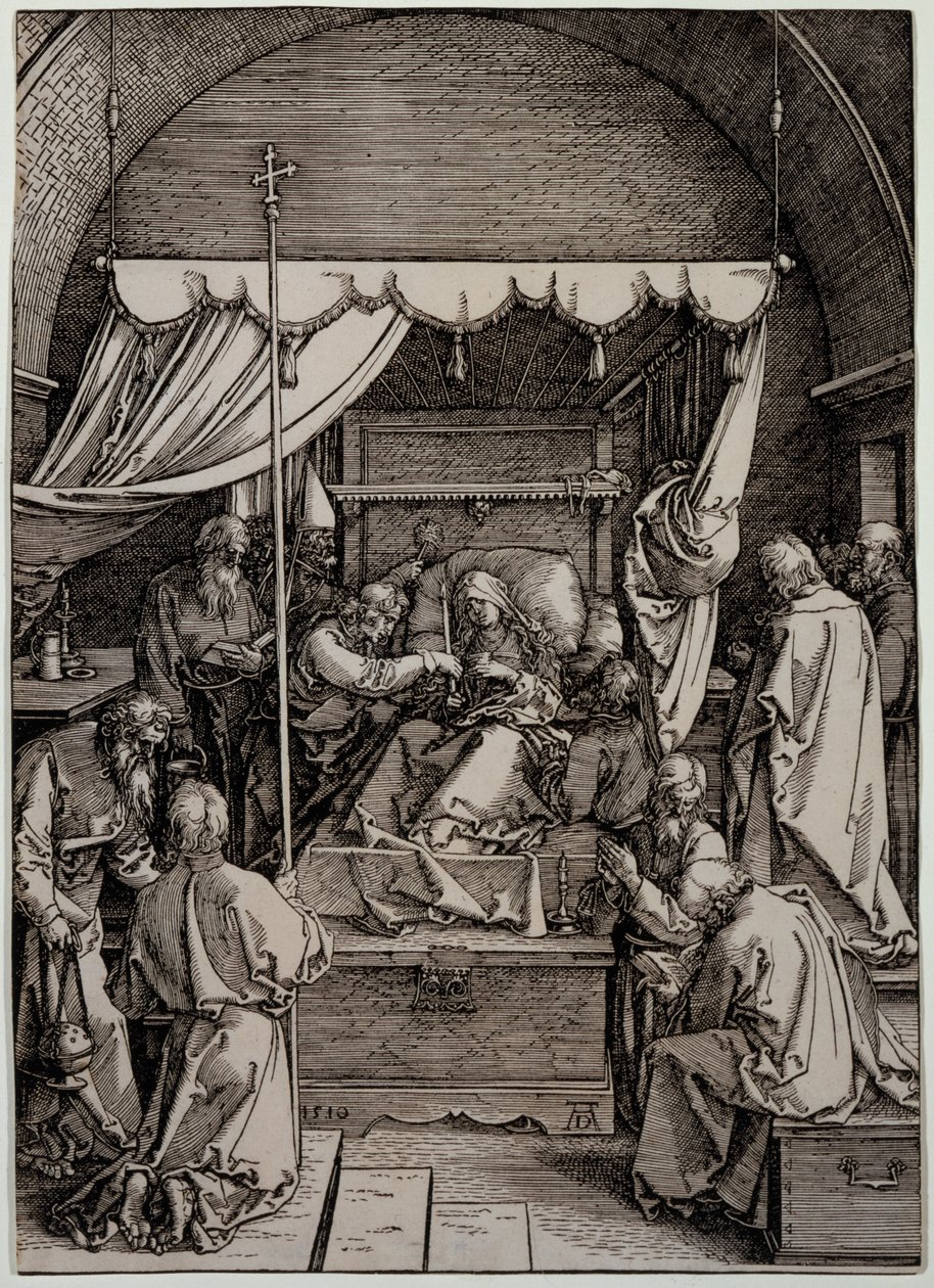 La Mort de la Vierge - Albrecht Dürer