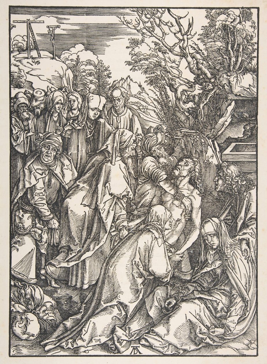 La Déposition du Christ, de La Grande Passion, n.d. - Albrecht Dürer