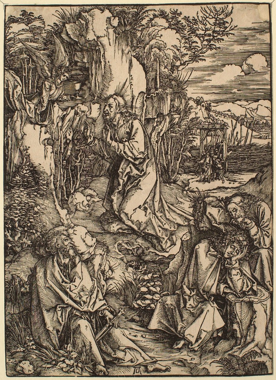 La Grande Passion : Le Christ au mont des Oliviers - Albrecht Dürer