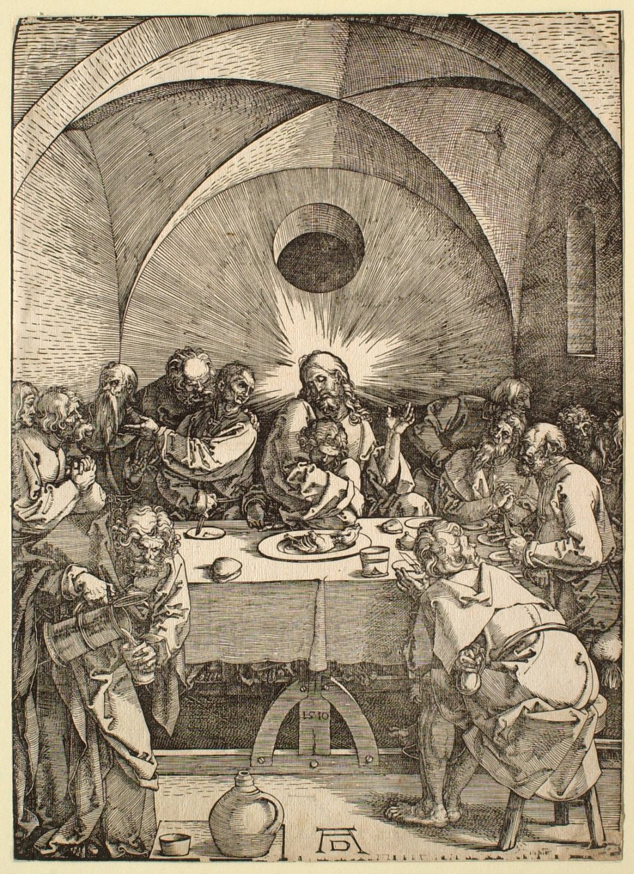 La Grande Passion : La Cène - Albrecht Dürer