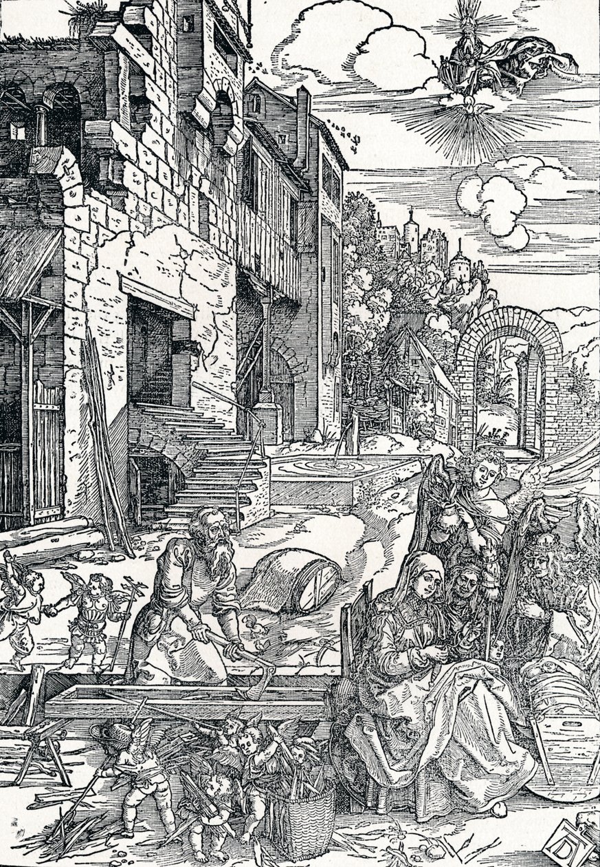 La Sainte Famille en Égypte, c1501-1502, 1906 - Albrecht Dürer