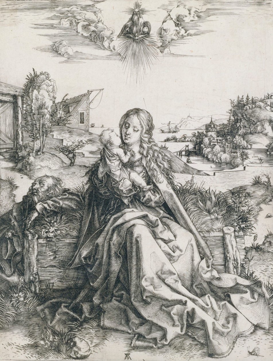 La Sainte Famille et la libellule - Albrecht Dürer