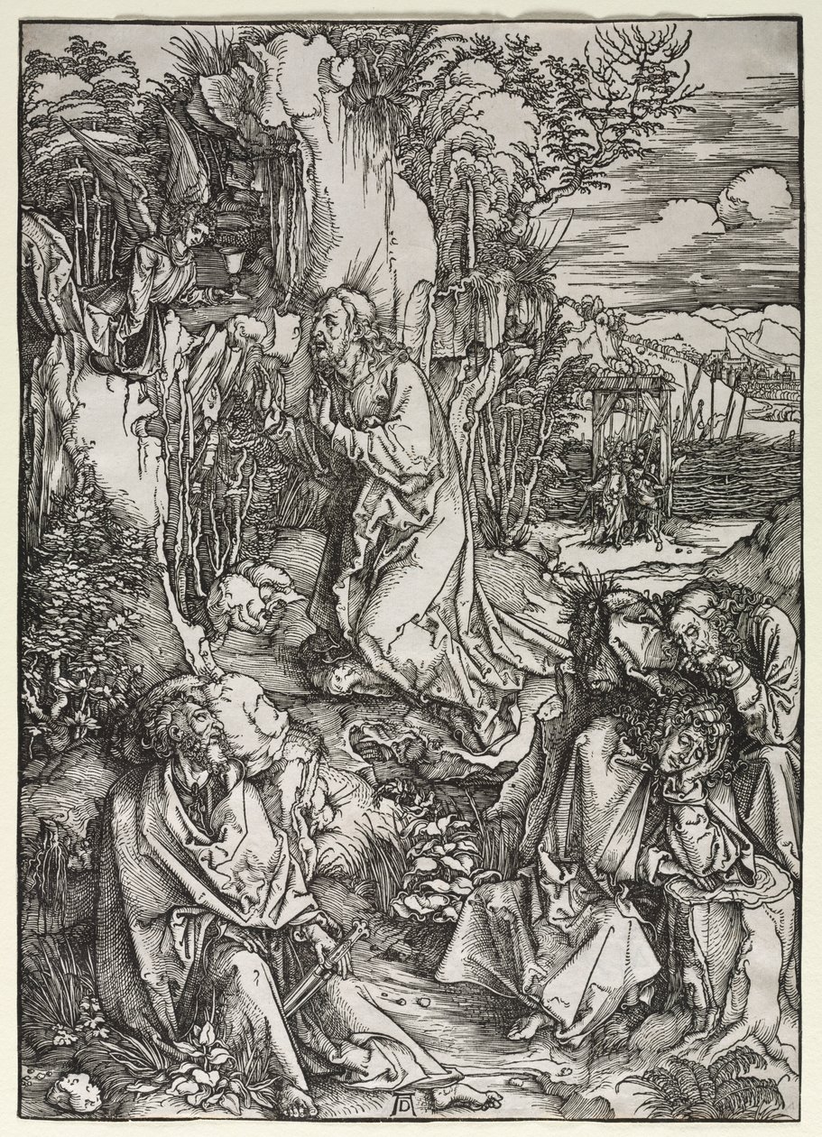 La Grande Passion : Christ au Mont des Oliviers, vers 1497-1500 - Albrecht Dürer