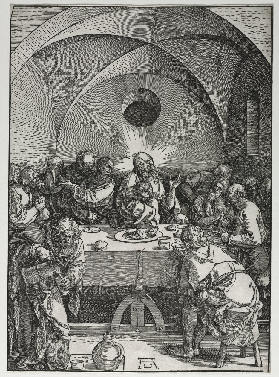La Grande Passion : La Dernière Cène - Albrecht Dürer