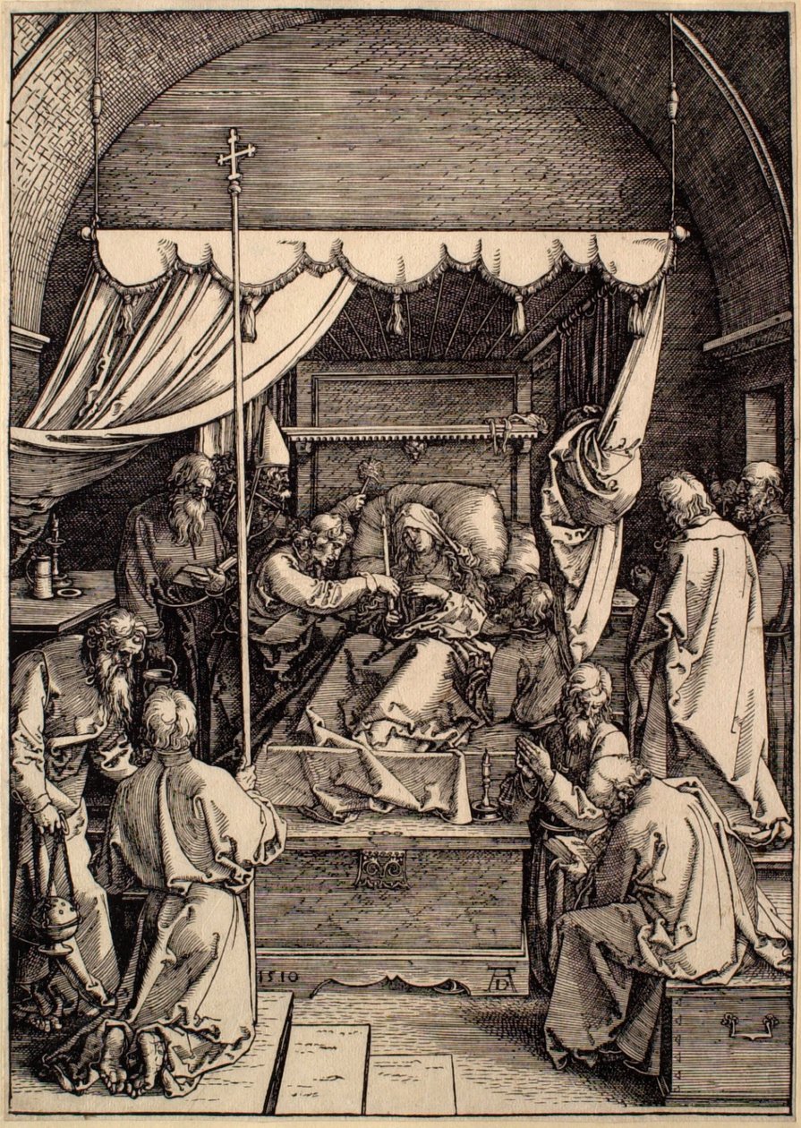 La Vie de la Vierge : La Mort de la Vierge - Albrecht Dürer