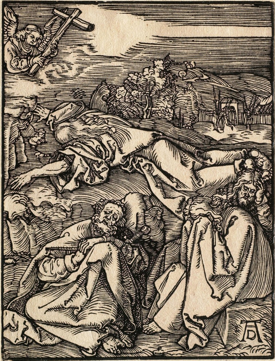 La Petite Passion : Le Christ au mont des Oliviers - Albrecht Dürer